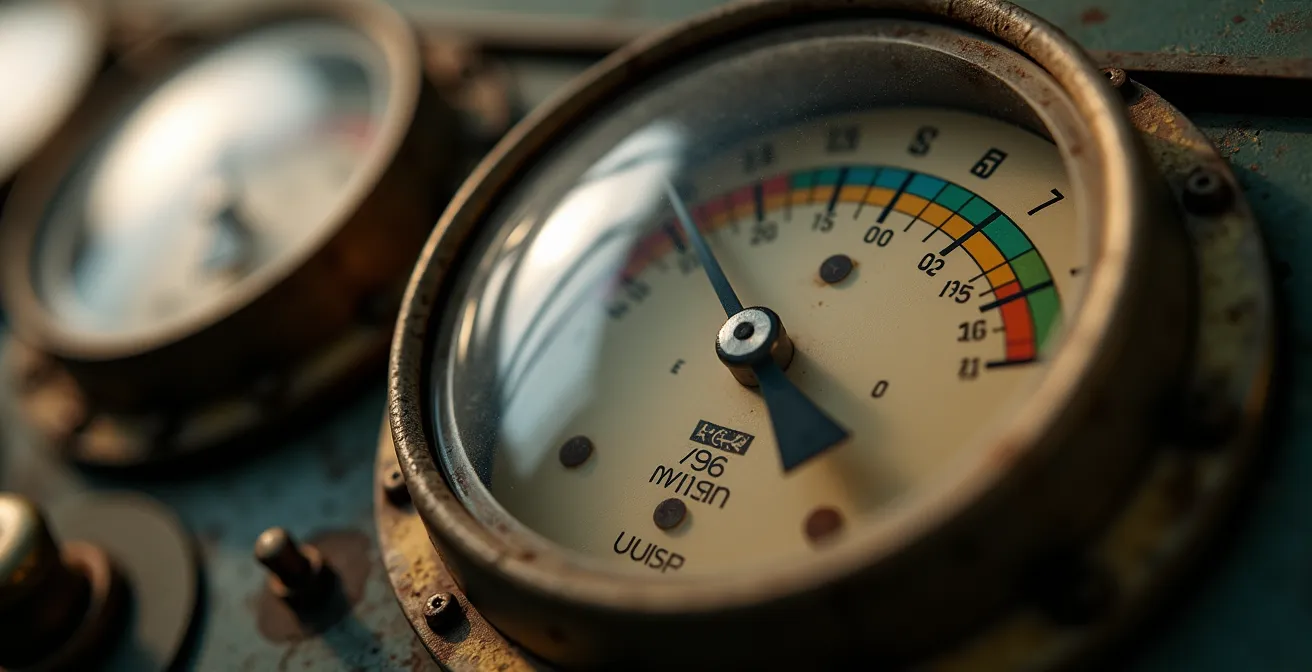 Gros plan sur des indicateurs de performance essentiels avec effet de profondeur