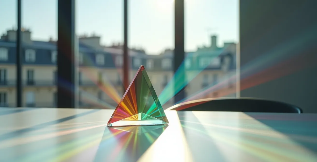 Pyramide triangulaire représentant la hiérarchie des canaux d'acquisition marketing en France